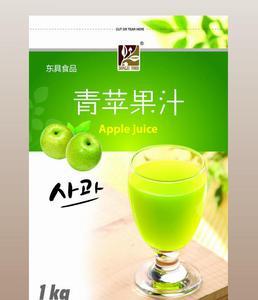 东具青苹果果汁 冷热果味粉批发，打造饮品店新爆款